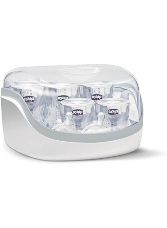 Chicco Mummy Sterilizer for sterilizing items for children aged puberty and above, white, 1 piece - Image 1